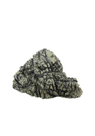 Tongxida Kaplumbağa Reçine Barınak - Su Altı Tırmanma Platformu - Akvaryum Dekorasyonu Orta Boy