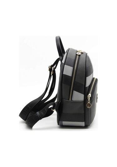 Silver Polo Unisex Sırt Çanta 945 Siyah Düz