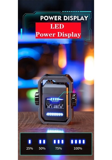 Xiaoguang Cbtx Elektrikli Çakmak Çift Ark Elektronik Darbeli Diğer