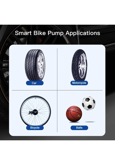 Dinosaurs Yeni Mini Araba Hava Pompası Taşınabilir Mini Kendinden Tahrikli Elektrikli Lastik Pompası El Kablosuz Dijital Ekran Şarj Pompası