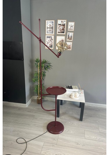 Melk Vişne Çürüğü Gövde Bal Rengi Cam Lambader Tepsili Makas Gövde Modern Oturma Odası Natural