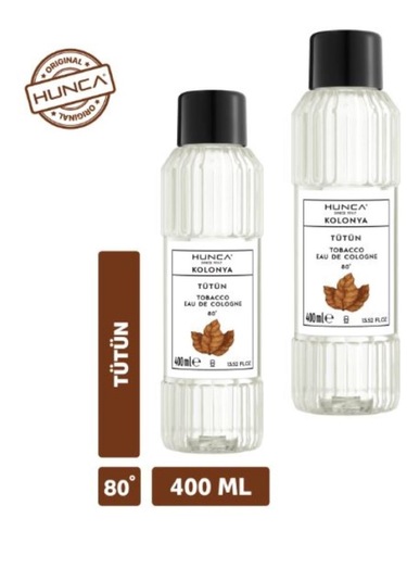 Hunca 80 Derece Tütün Kolonyası 2 x 400 ML