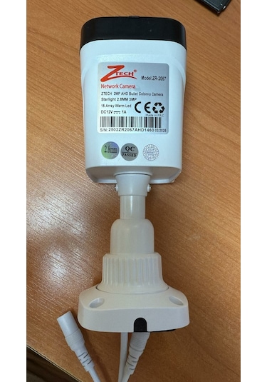 Ztech Zr-2067 2mp Ahd Fullcolor 2.8mm Bullet Dış Mekan Kamera