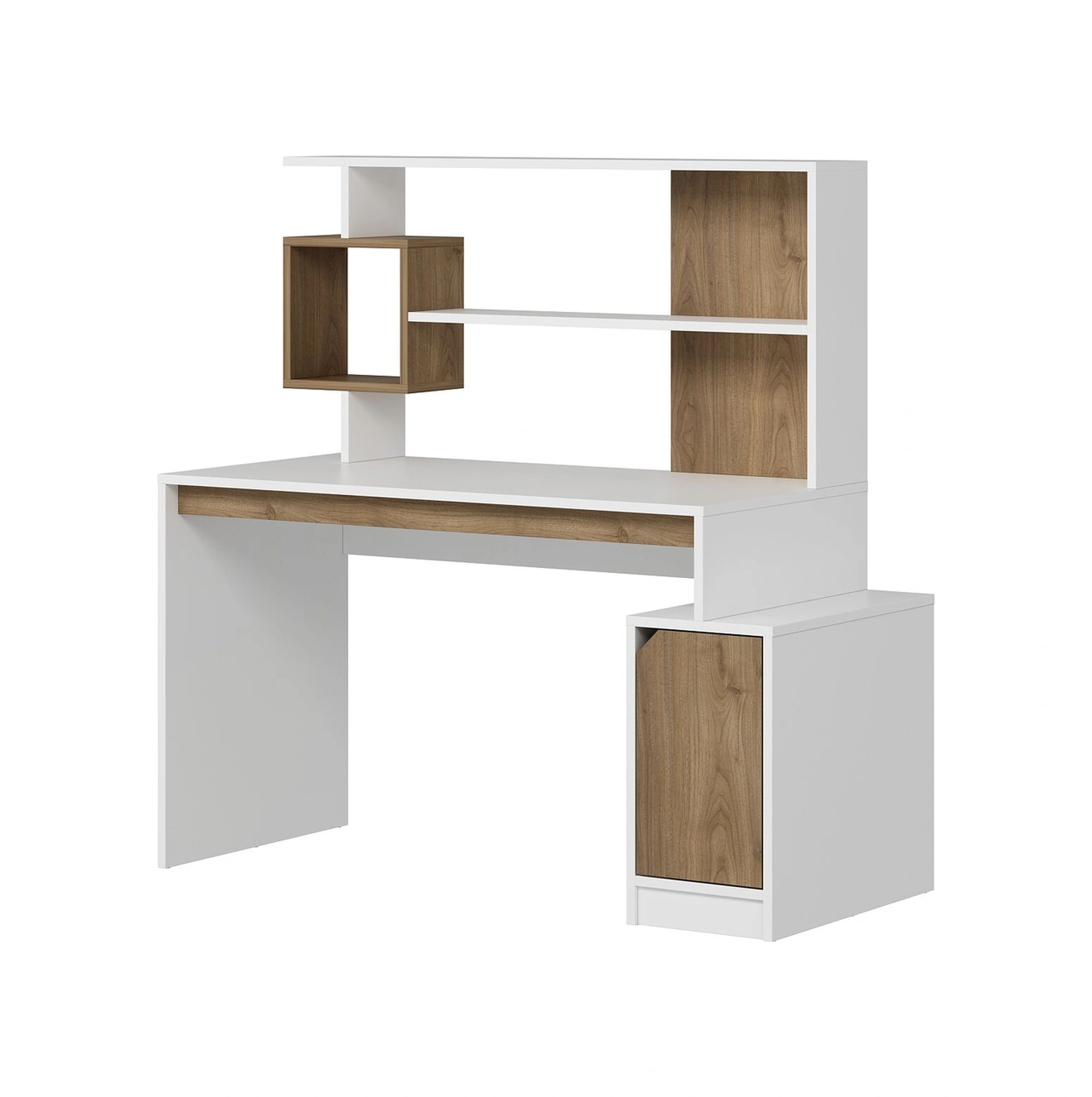 Arlena Çalışma Masası - Beyaz/rahle Çok Renkli