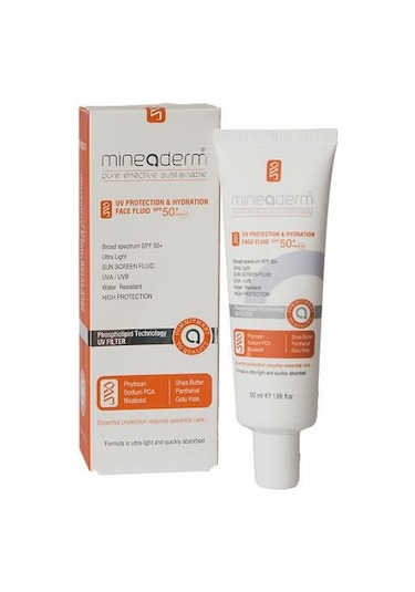 Mineaderm Uv Protection Hydration Face Fluid Spf 50+ 50 ML
