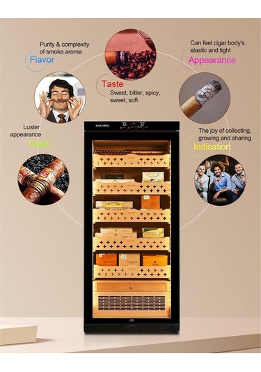 Raching Elektronik Puro Dolabı Siyah Mon1800a
