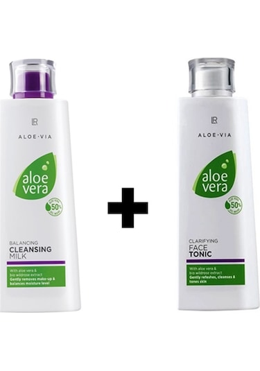 LR Aloe Vera Temizleme Sütü 200 ML + Tonik 200 ML