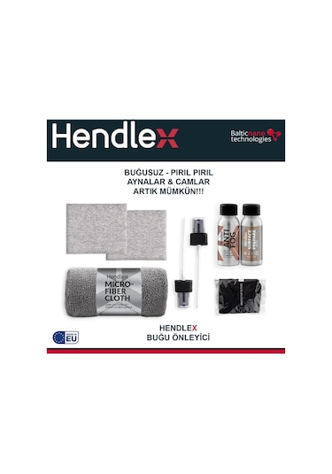 Hendlex Ev Buğu Temizlik Ve Önleme Seti