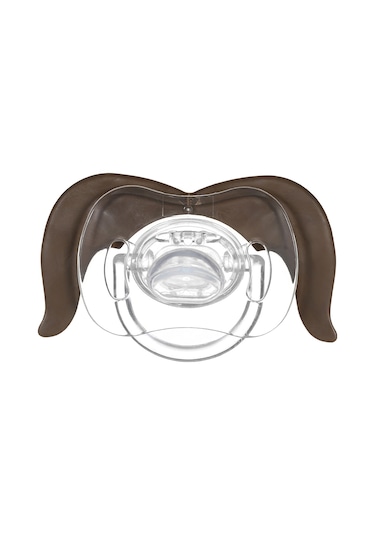 Xindoker Kahverengi Sakal Desenli Bebek Emzik, Bpa'sız Medikal Silikon, Emme İhtiyacını Karşılar, Diş Gıcırdatmasını Alleviate Eder, 6 Aylık Ve Üzeri Bebeler İçin