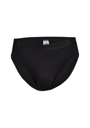 3 Adet Yıldız Erkek Likralı Modal Kemerli Slip Külot 65-66-67 Siyah