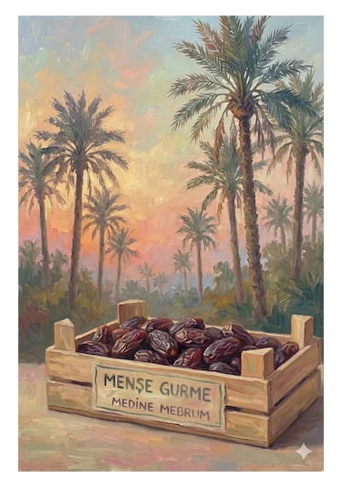 İri Medine Mebrum Hurma 1 KG