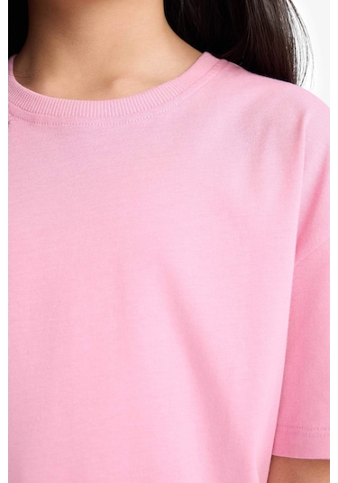 Defacto Kız Çocuk Relax Fit Bisiklet Yaka Sırt Baskılı Kısa Kollu Tişört E0353a825smpn666 Pembe Defacto Kız Çocuk Relax Fit Bisiklet Yaka Sırt Baskılı Kısa Kollu Tişört E0353a825smpn666 Pembe