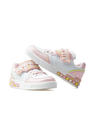 Buckhead Melody Kız Çocuk Işıklı Günlük Spor Ayakkabı 25y Buck3030 F Pembe Pembe