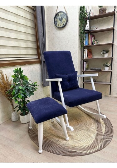 Asedia Trend Lake Lacivert Sallanan Sandalye