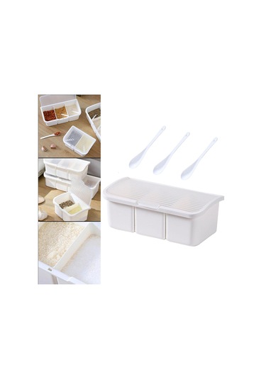 Suntek Magideal Baharat Kavanozları Ev Yemekleri Için 3-ızgara