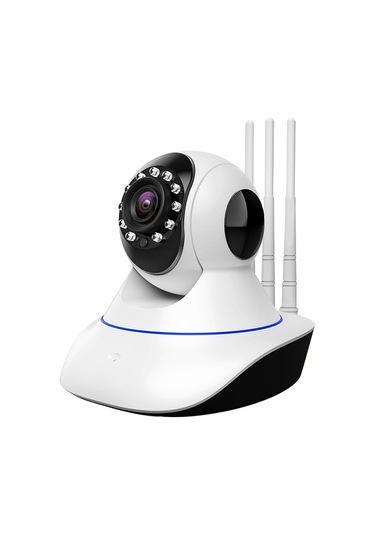 Aubyhe 1080p Hd Ev İçi Kamera: 360 Panoramik Görüş, İki Yönlü Ses, İnfrafed Gece Görüşü Ve Hareket Algılama İle Uzaktan İzleme