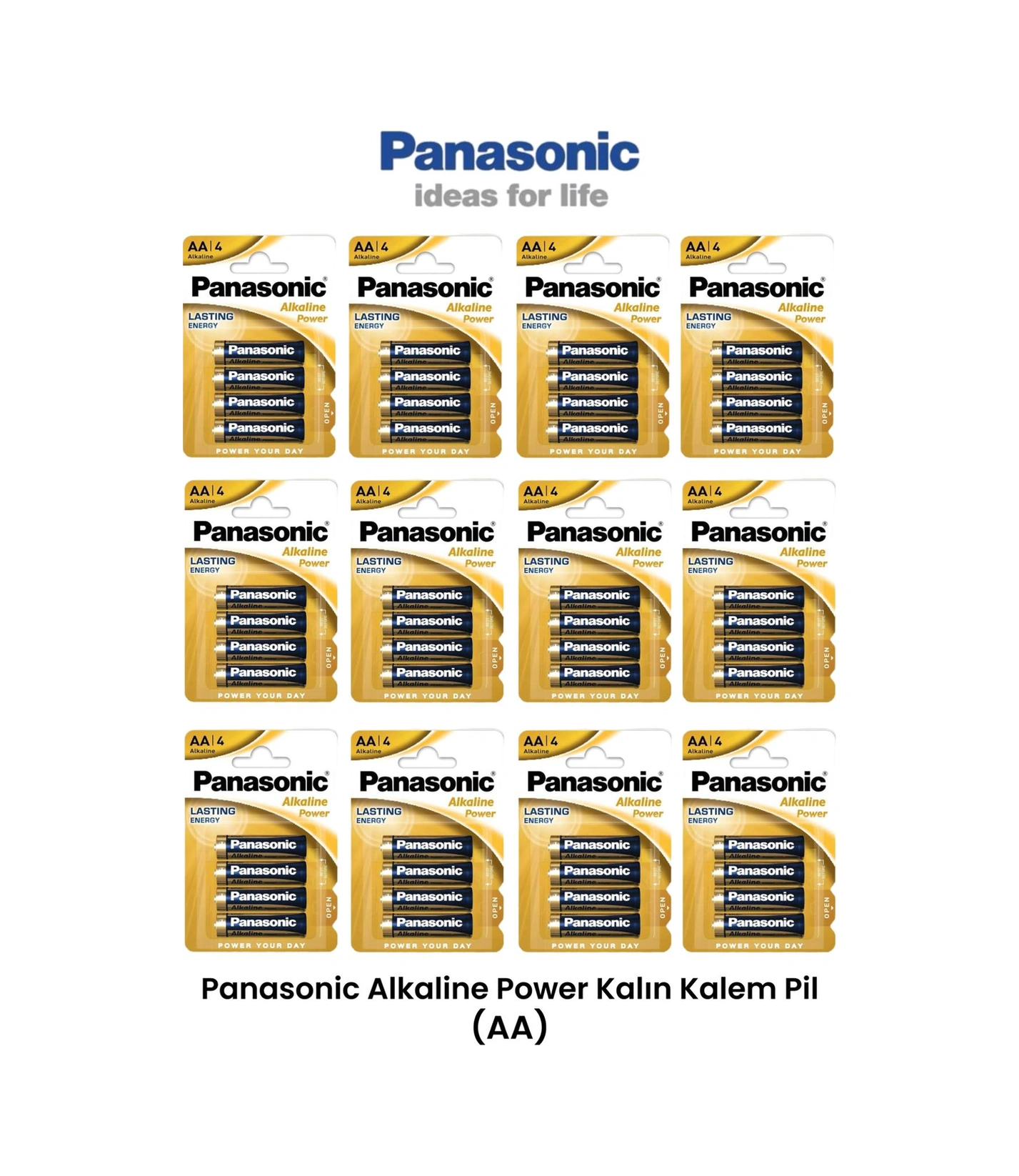 Panasonic Alkaline Aa-lr6 1,5v 48 Adet Kalem Pil Aa
