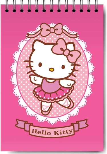 Hello Kitty Hello Kitty Spiral Ciltli Kareli Not Defteri 316778433 Pembe