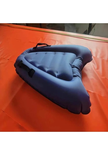 Honeybeeshop Yımuwn Yetişkin Boyutlu Mavi Göl Şişme Sörf Tahtası Dayanıklı Pvc Yüzen Tekme Tahtası Mavi Siyah Kayışlar Havuz Plaj Eğlencesi İçin