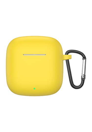 Huawei Freebuds Se 2 Uyumlu Yumuşak Silikon Kılıf+kanca Sarı