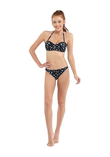 Blackspade Desteksiz Balensiz Straplez Bikini Takımı