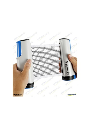 Povit Otomatik Portatif Masa Tenisi Filesi - Lks-93 Siyah