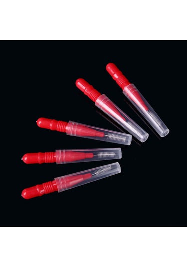 Wezone 50'li Paket Diş Arası Fırçası - Seyahat Ve Günlük Kullanım İçin Taşınabilir Diş Temizleme Fırçası