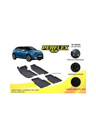 Perflex Pxm-ct07 Paspas 3d Havuzlu X-mat C4 11-17