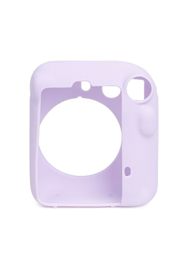 Instax Mini 12 Makine Uyumlu Lila Koruyucu Silikon Kılıf