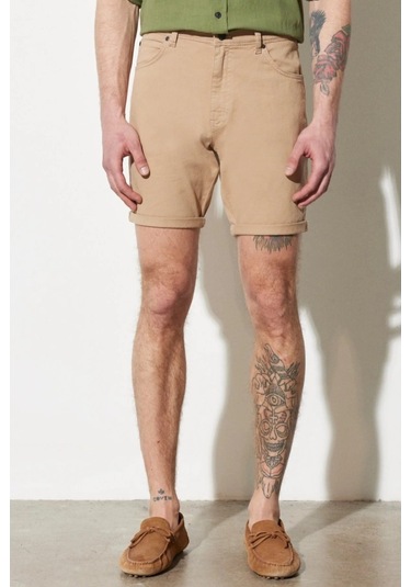 Wrangler Erkek Bej Şort W211205614 Bej