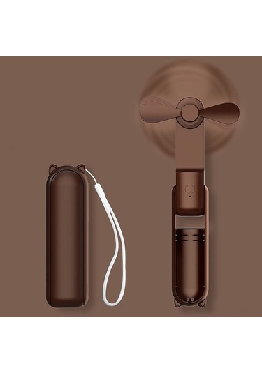 Fortunelane Soğutucu + Powerbank + Fener Çift Fonksiyonlu Usb Cepli Fan, Taşınabilir Dış Mekan Klima