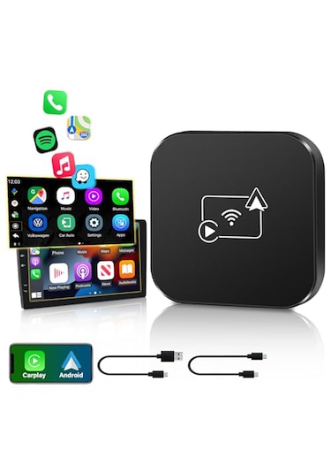 Magazashop Kablosuz Görüntü Aktarım Car Play Adaptörü Apple Ve Android Cihazlar Için Diğer