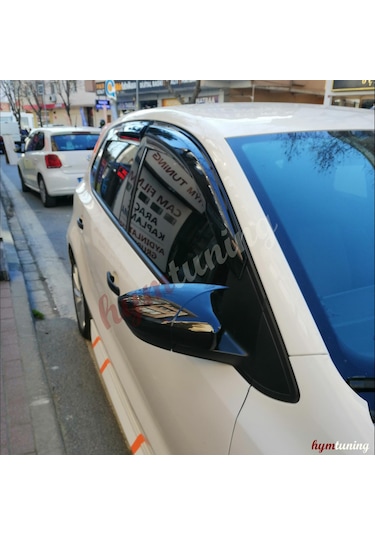 Vw Polo Yarasa Ayna Kapağı 2009 - 2017 6r / 6c - Parlak Siyah