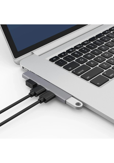 Usb C Hub 3.0 Tip C 3.1 4 Portlu Çoklu Usb Ayırıcı Otg Adaptörü Xiaomi Lenovo Macbook Pro 13 15 Air Pro Bilgisayar Aksesuarları İçin