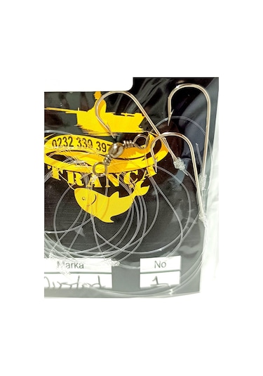 Mustad 3 İğneli Hazır Takım 5 Adet Mustad 1251c No:4