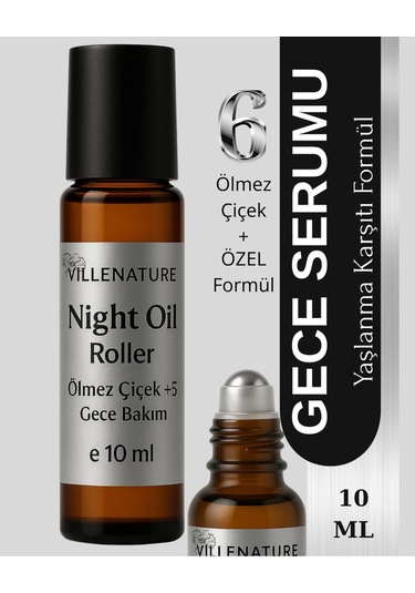 Villenature Night Oil Roller Gece Bakım Yağı 10 Ml