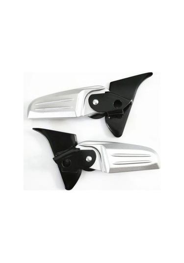 Synodicmonth Piaggio Vespa Spring Primavera Lx Lxv 150 125 A İçin Motosiklet Katlanır Pedallar Motosiklet Modifiye Ayak Pedalları