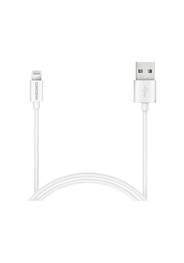 Concord C-411 2.1A 100Cm (iOS Uyumlu) Data Ve Şarj Kablosu - Beyaz