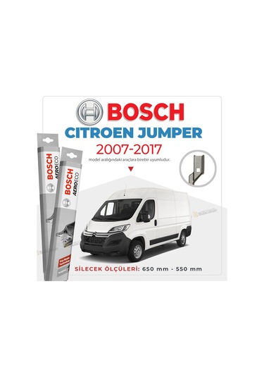 Citroen Jumper Muz Silecek Takımı 2007-2017 Bosch Aeroeco