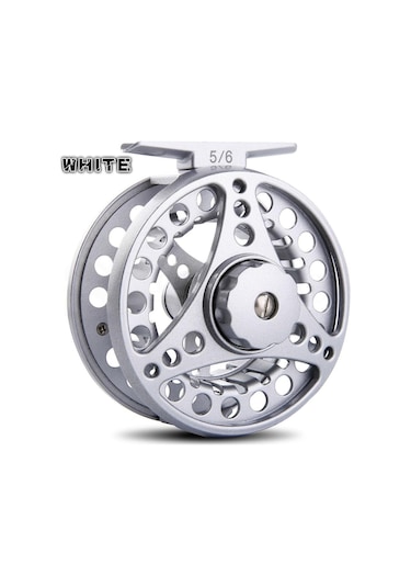 Beyaz Sougayılang Balıkçılık Makaraları 2 + 1bb Alüminyum Cnc Tam Metal Makara Açık Sinek Olta Takımı Aracı