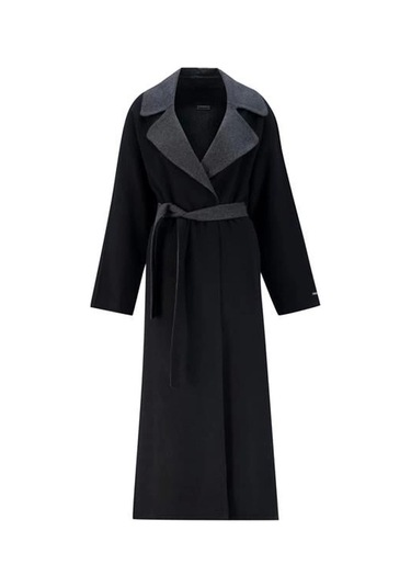 Armine Erkek Yaka Handmade Manto 24k8110 Siyah Siyah