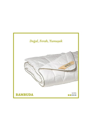 Othello Elegante Bambuda Yorgan 155 215 Beyaz