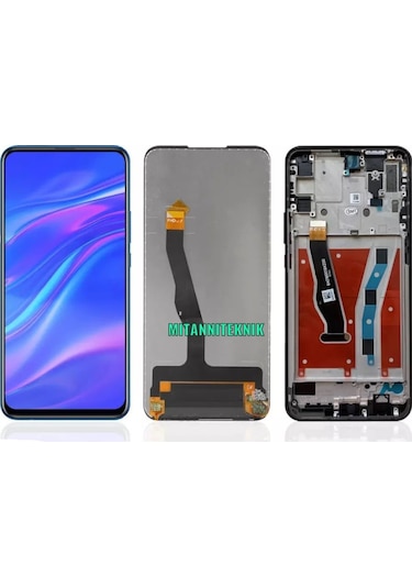 Huawei Y9 Prime 2019 Lcd Ekran Dokunmatik Çıtalı (Stk - L21)