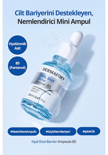 Dermatory Hyal Shot Barrier Ampoule B5 20 ML
