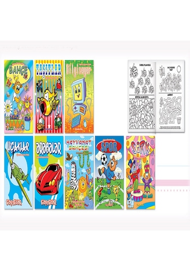 Keskin Color Boyama Kitabı Eğlence Karışık 20x28 240500-99