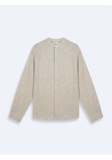 Ltb Regular Uzun Kollu Yeşil Gömlek 012254904025026 417 Yeşil