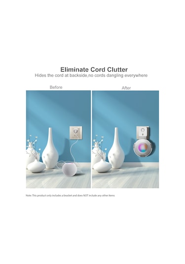 Yaleker Homepod Mini Duvar Takımı: Akıllı Hoparlör Tutucu, Kablolu Soketli, Uzun Kabloları Yönet, Ev Otomasyonu Aksesuarı