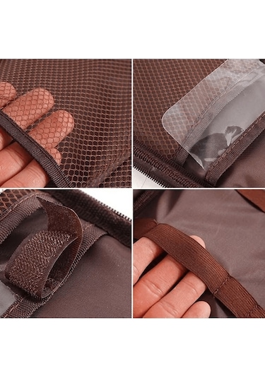 Shufa Mutfak Çantası Kamp Mutfak Çantası Brown Çok Renkli