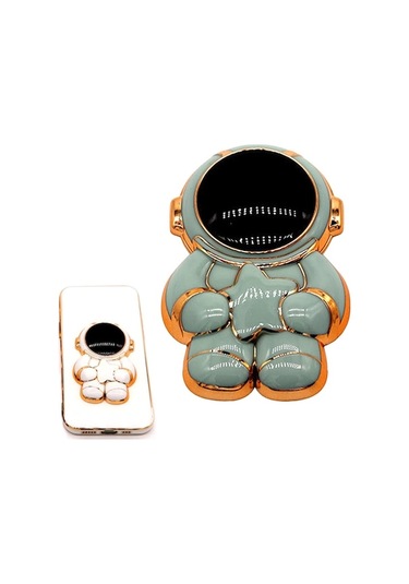 Trendooze Homyl Yeşil Telefon Dirseği, 7cm 4cm, Akıllı Telefonlar İçin 7cm 4cm