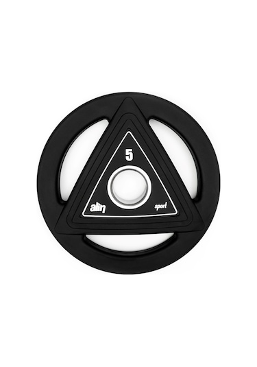 Powerhand 5 Kg Profesyonel Kauçuk Kaplı Olimpik Plaka